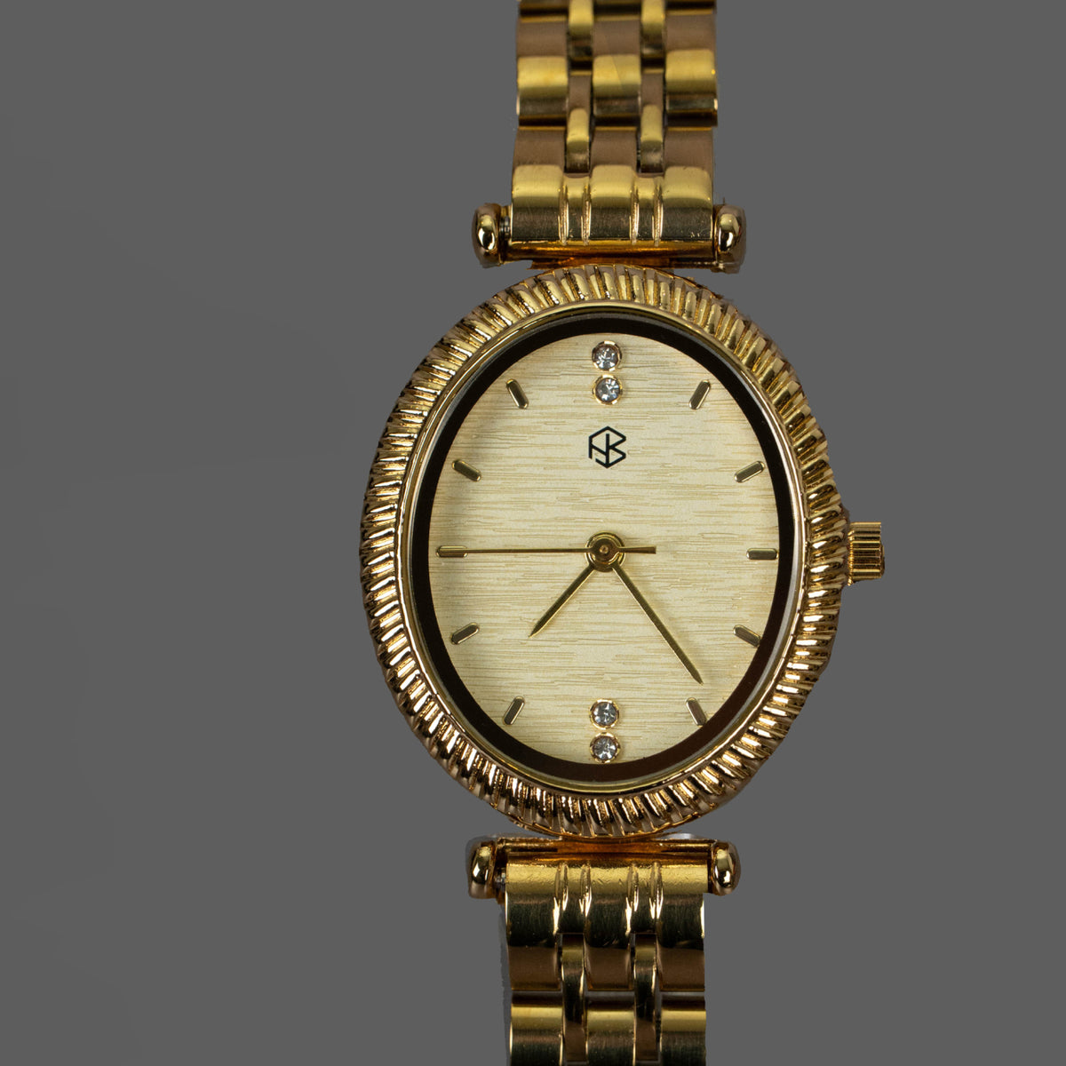 ZOVIA Oval Watch Face Women's Minimalist Fashion Watch