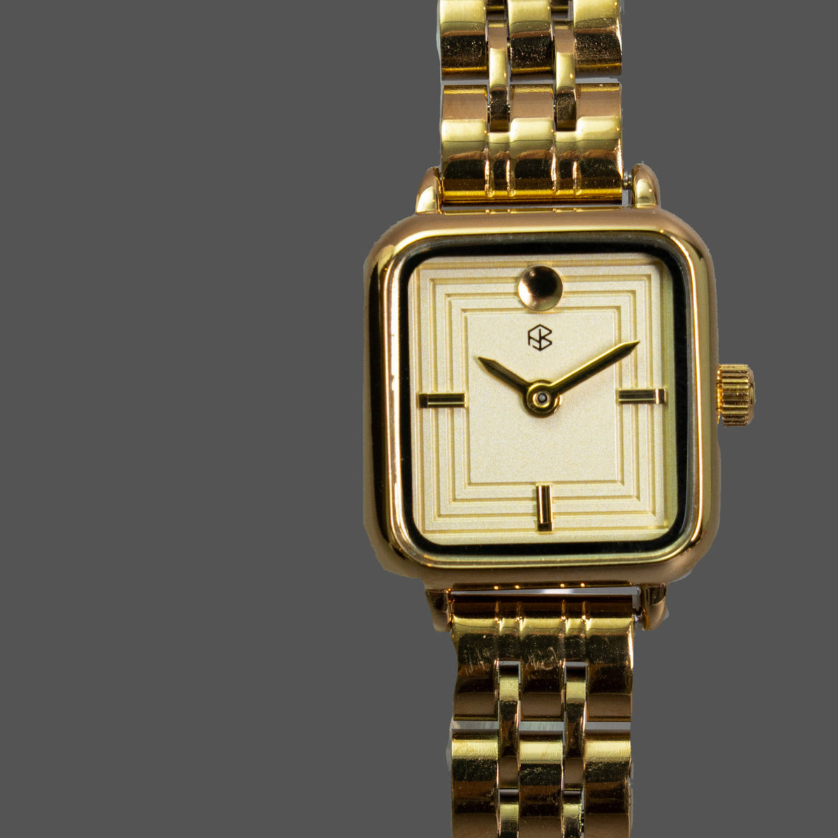 ZUNEL Square Quadrilateral Watch Face Dial Women's Minimalist Fashion Watch