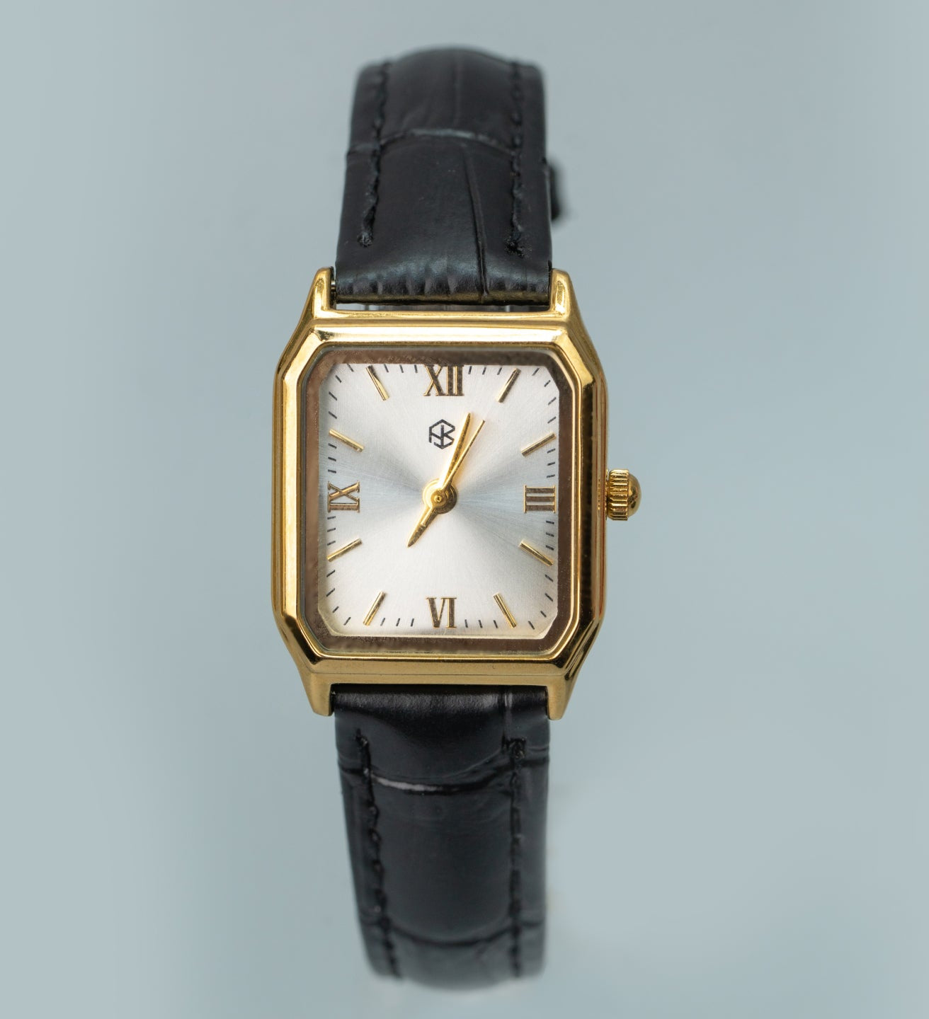 OMARIS Octagon Sides Rectangle Women's Fashion Quartz Leather Watch