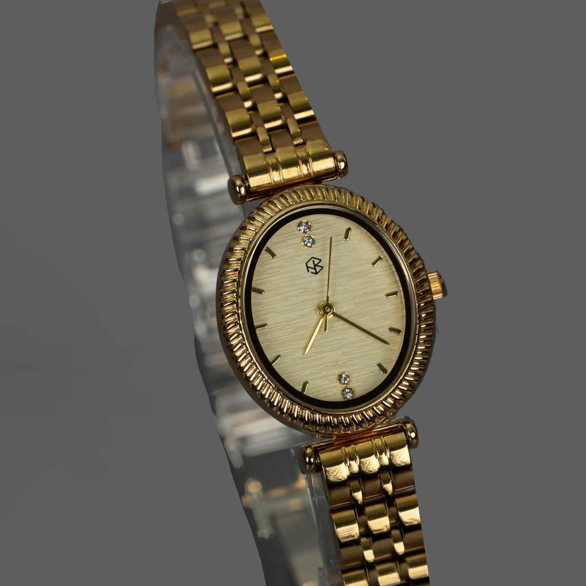 ZOVIA Oval Watch Face Women's Minimalist Fashion Watch
