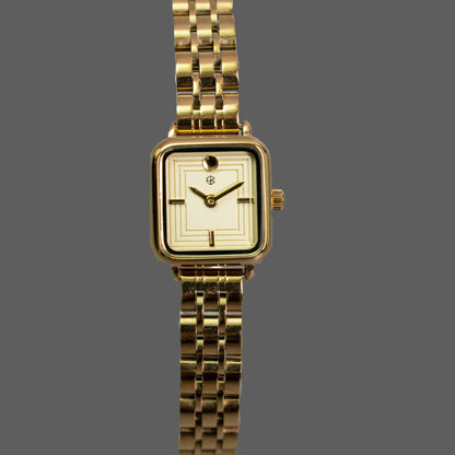 ZUNEL Square Quadrilateral Watch Face Dial Women's Minimalist Fashion Watch
