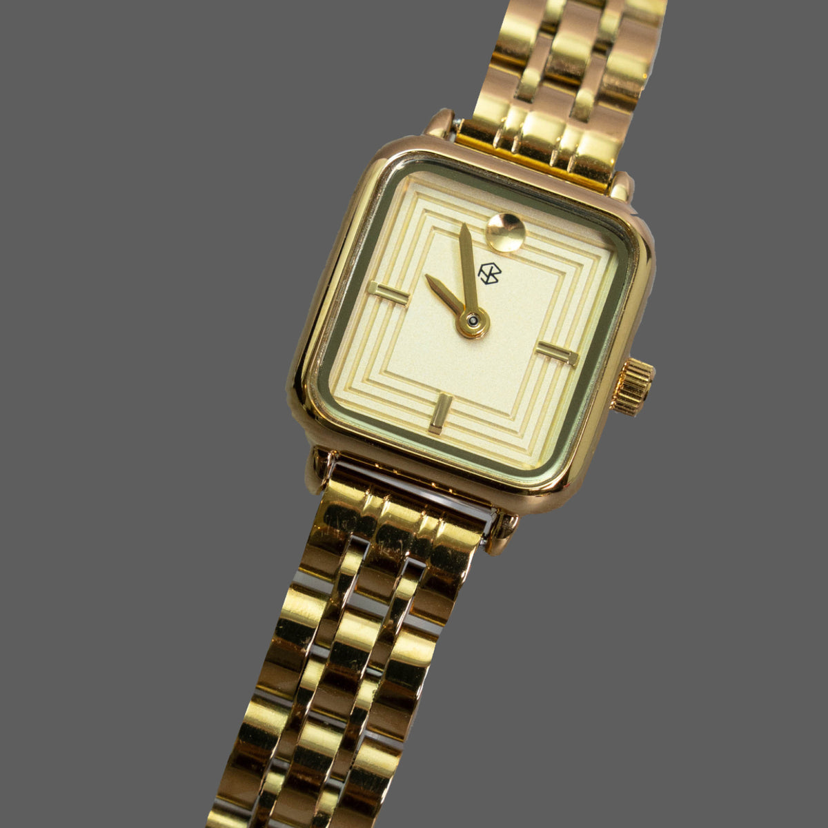 ZUNEL Square Quadrilateral Watch Face Dial Women's Minimalist Fashion Watch