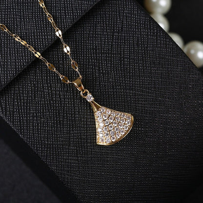 MELODY Little Skirt Mermaid Pendant Necklace