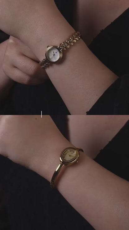 LUELLA Women's Fashion Watch with Round Case