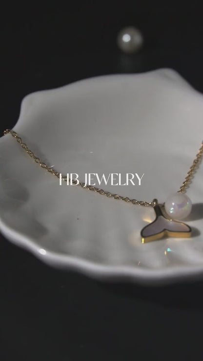 SOLEIL Synthetic Pearl Necklace