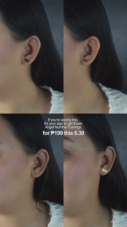 Angel Number Earrings