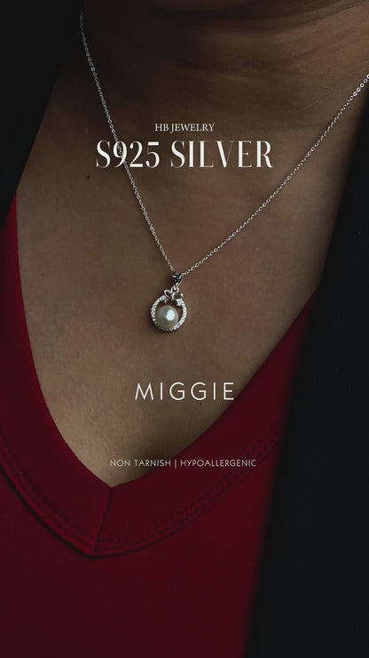 MIGGIE S925 Silver Fresh Water Pearl