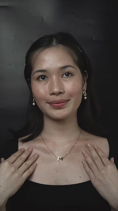 Fresh Water Pearls Jewelry Set of Necklace And Earrings