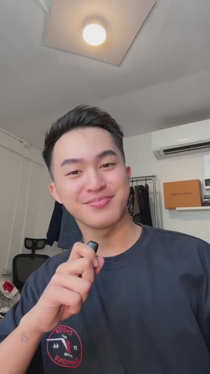 Men Jewelry OLIVER Black/Silver/Gld Plain Open Bangle Fashion For Men's