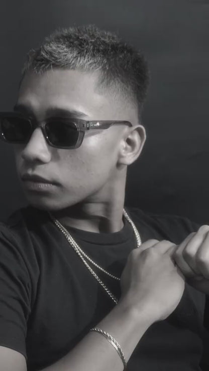 Men Jewelry RONAN Silver Thin Snake Bracelet Fashion For Men's