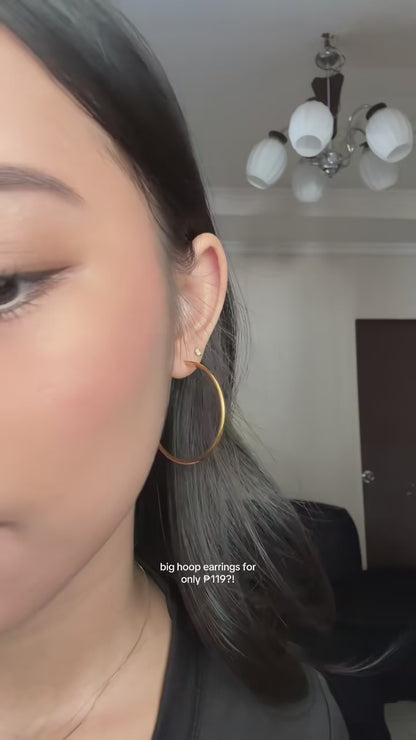 IRAIDA Big Hoop Earrings