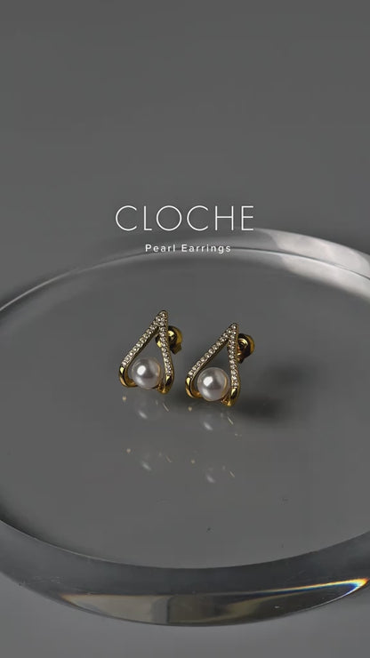Synthetic Pearl Cage Collection Of Necklace and Earrings Women's