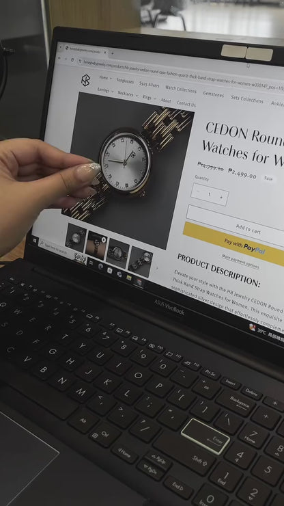 CEDON Round Case Watches for Women