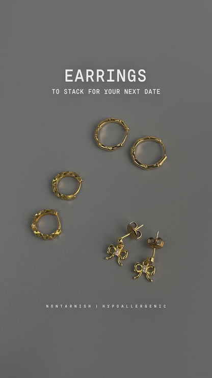 DAX S925 Silver Geometric Rocky Style