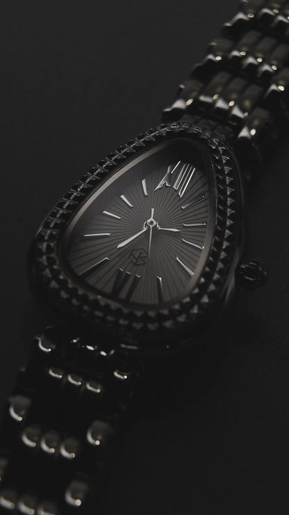 NOVIA Snake Head Silver Watch