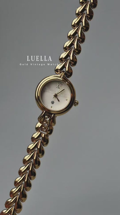 LUELLA Women's Fashion Watch with Round Case