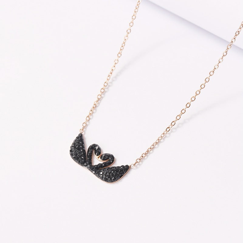 IVY Gold Plated Swan Necklace