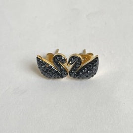 CONSTANCE Swan-Stud Earrings