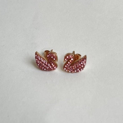 CONSTANCE Swan-Stud Earrings