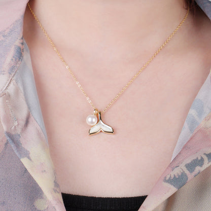 SOLEIL Synthetic Pearl Necklace